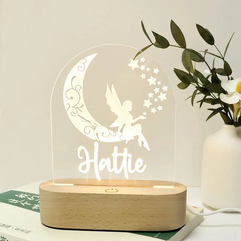 Bluejw Decoration Night Light, Plug-in Bedside Lamp Night Lights for Bedroom, Baby Night Light, Warm White Glow - Image 2